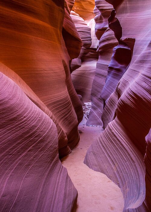 Antelope Greeting Card featuring the photograph Most beautiful Canyon in the World by Pierre Leclerc Photography