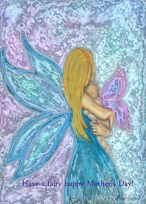 Fairy Greeting Card featuring the photograph Mother's Day Fairy by Diana Haronis