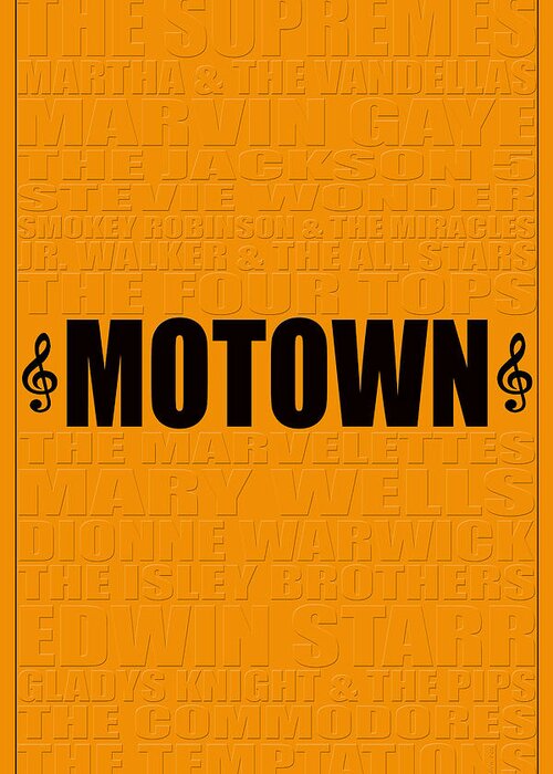 Motown Greeting Card featuring the photograph Motown by Andrew Fare