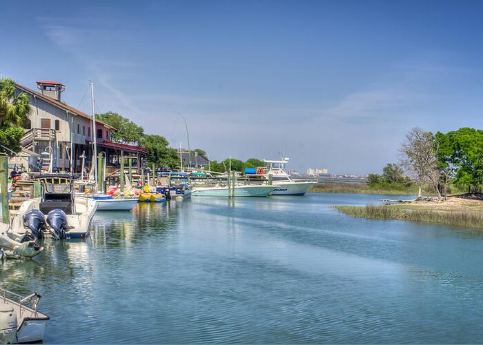 America Greeting Card featuring the photograph Murrells Inlet by Rob Sellers