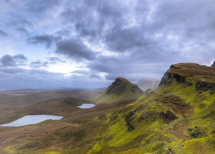 Isle Of Skye Greeting Card featuring the photograph Mystical Landscape On Skye by Mark Tisdale