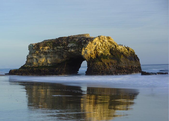 Natural Greeting Card featuring the photograph Natural Bridges by Weir Here And There
