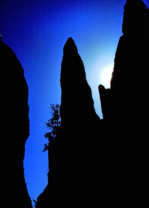 'needle Rock Greeting Card featuring the photograph Needle Rock by Mike Flynn