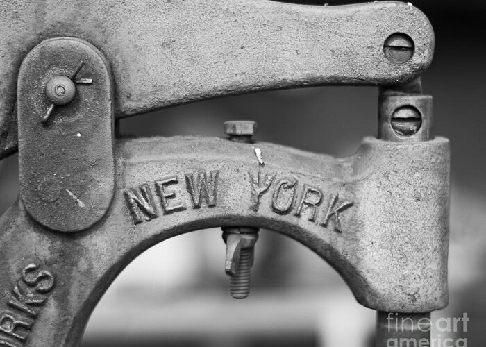 New York Greeting Card featuring the photograph New York by Jillian Audrey Photography