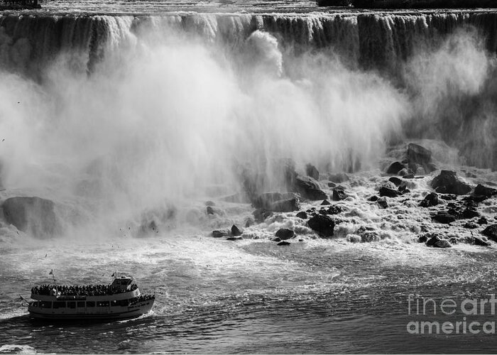 Maid Of The Mist Greeting Card featuring the photograph Niagara Falls New York by JT Lewis