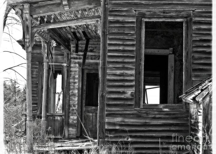 Abandon House Greeting Card featuring the photograph Nightmare Aware by Ms Judi