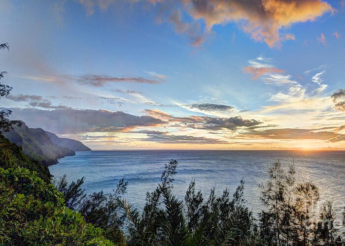 Kauai Greeting Card featuring the photograph North Shore View Kauai by Joanne West