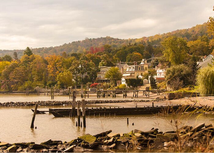 Fall Greeting Card featuring the photograph Nyack Fall 2 by Kathleen McGinley