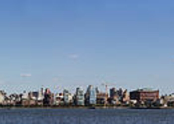 Nyc Greeting Card featuring the photograph NYC Panoramic by Tony Cordoza