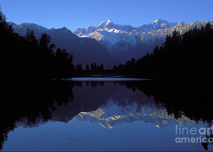 Alps Greeting Card featuring the photograph New Zealand Alps by Steven Ralser