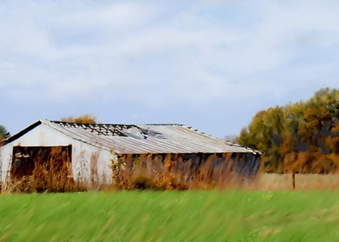 Barn Greeting Card featuring the photograph Old Barn by Bonnie Willis