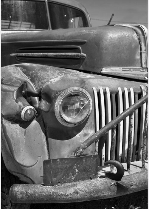 Truck Greeting Card featuring the photograph Old Ford by Peggy Dietz