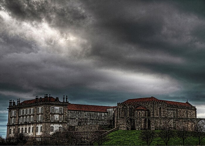 Monastery Greeting Card featuring the photograph Old monastery by Paulo Goncalves