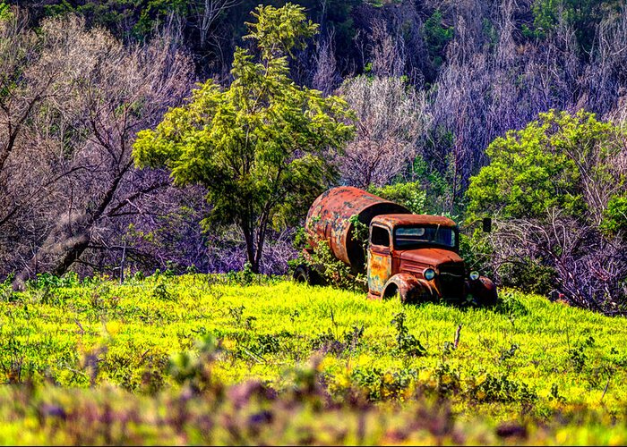 Old Truck Greeting Card featuring the photograph Old Truck by Tamara Dattilo