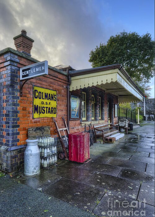 Station Greeting Card featuring the photograph Olde Station by Ian Mitchell