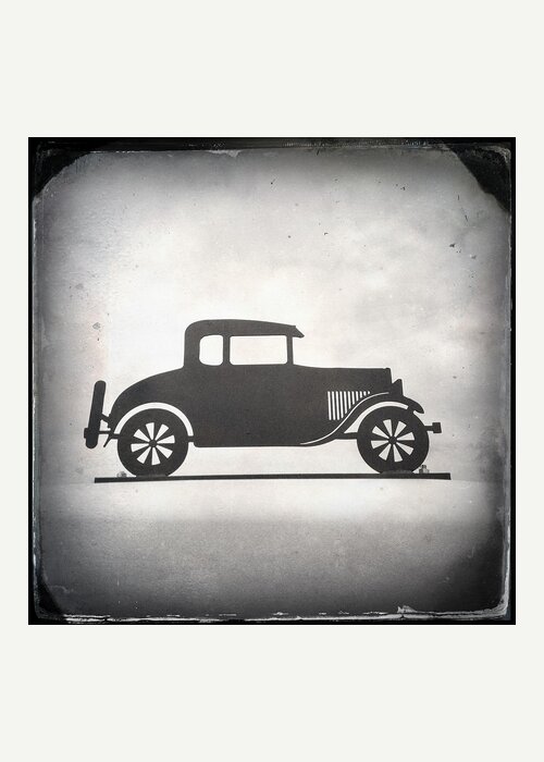 Vintage Car Greeting Card featuring the photograph Olden Vroom by Natasha Marco