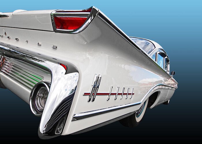 Oldsmobile Greeting Card featuring the photograph Olds Sixties Style - Super 88 by Gill Billington