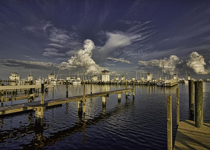 Gulfport Greeting Card featuring the photograph One Particular Harbor by Brian Wright