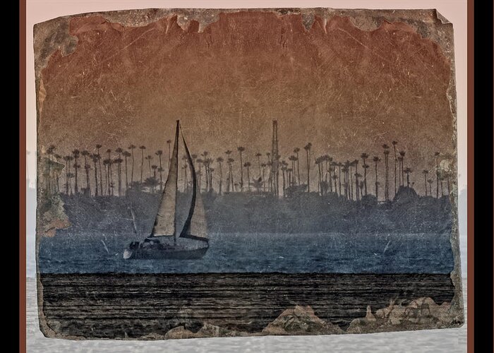 Sailboats Greeting Card featuring the photograph Out for a Sail 3 by Ernest Echols