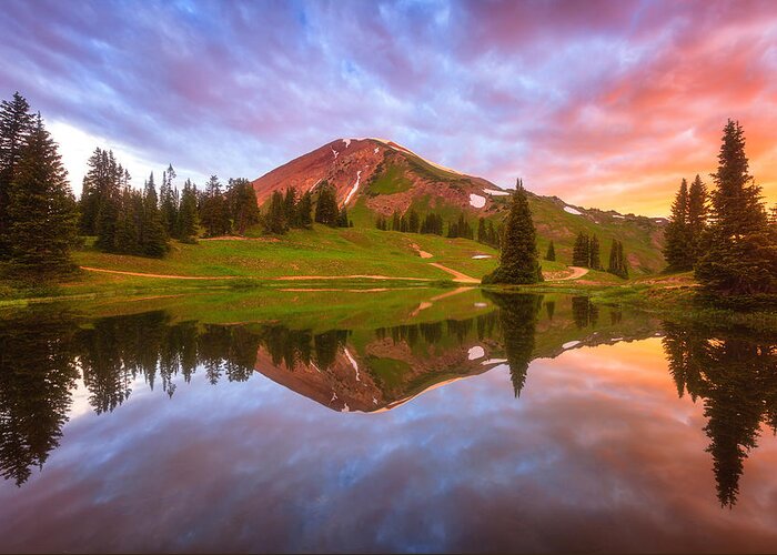 Crested Butte Greeting Card featuring the photograph Paradise Dreams by Darren White