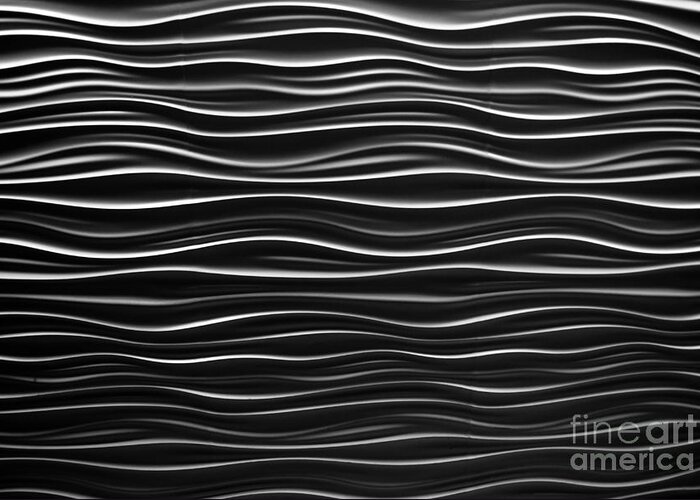 Abstract Greeting Card featuring the photograph Pattern of Waves by Amy Cicconi
