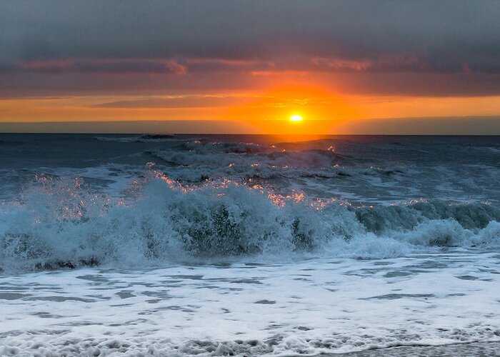 Sunset Greeting Card featuring the photograph Perseverance by Melanie Moraga