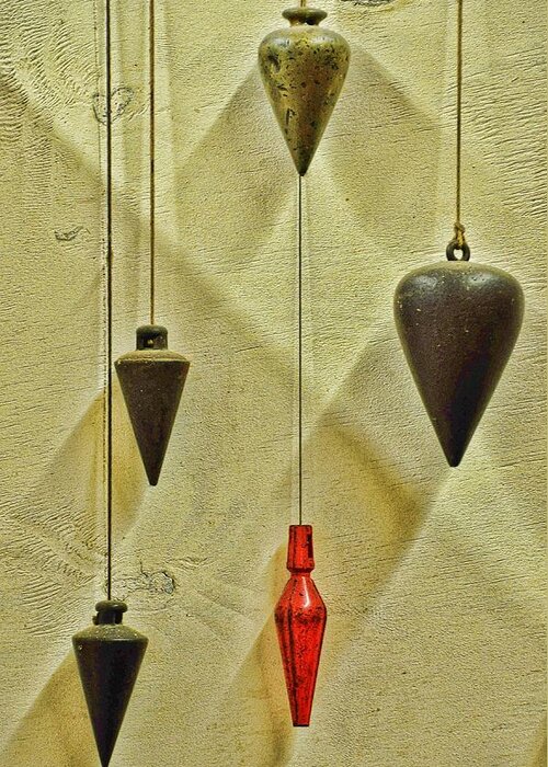 Still Life Greeting Card featuring the photograph Plumb Red by Jan Amiss Photography