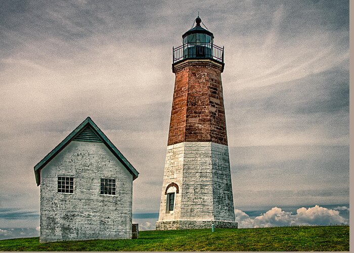 Point Judith Greeting Card featuring the photograph Point Judith by Fred LeBlanc