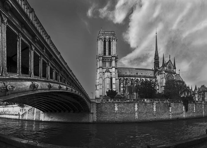 Bridge Greeting Card featuring the photograph Pont au Double by Andrew Dickman