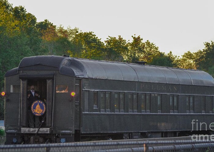 Car Greeting Card featuring the photograph Pullman Dover Harbor Passenger by Jeff at JSJ Photography