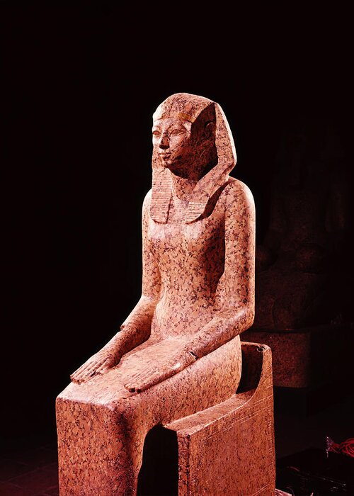 Ancient Culture Greeting Card featuring the photograph Queen Hatshepsut by Brian Brake