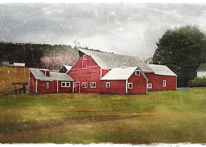 Barn Greeting Card featuring the photograph Red Barn by Fred LeBlanc