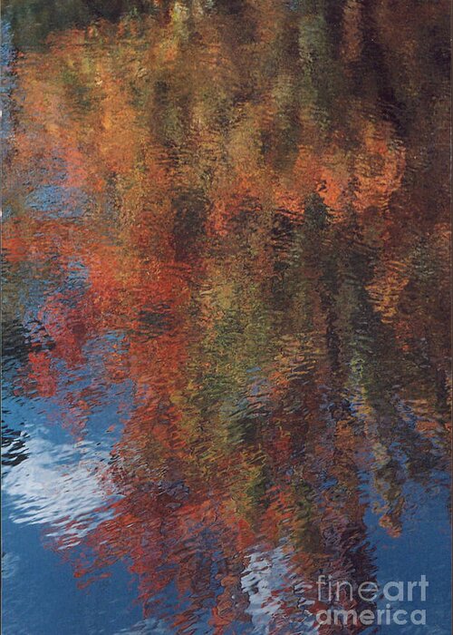 Autumn Reflections Greeting Card featuring the photograph Reflection #1 by Jeffery L Bowers
