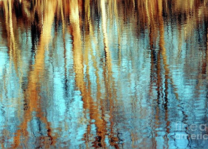Water Greeting Card featuring the photograph Reflections In Water by Kathleen Struckle
