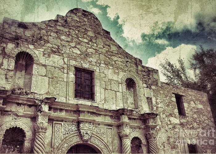 Alamo Greeting Card featuring the photograph Remember by AK Photography