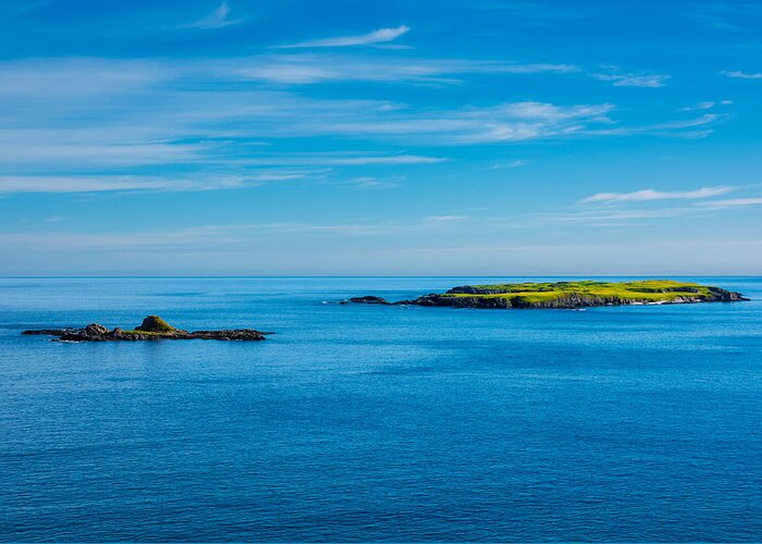 Scotland Greeting Card featuring the photograph Remote Island by Andreas Berthold