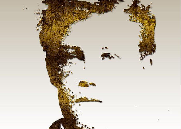 Rimbaud Greeting Card featuring the digital art Rimbaud by Asok Mukhopadhyay