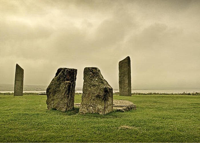 Scotland Greeting Card featuring the photograph Ring of Brodgar by Claudio Bacinello