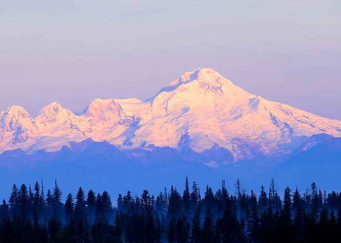 Alaska Greeting Card featuring the photograph Mount Illiamna by Scott Slone