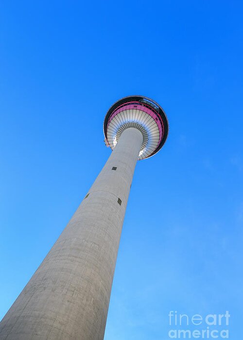 Calgary Greeting Card featuring the photograph Rising High by Evelina Kremsdorf