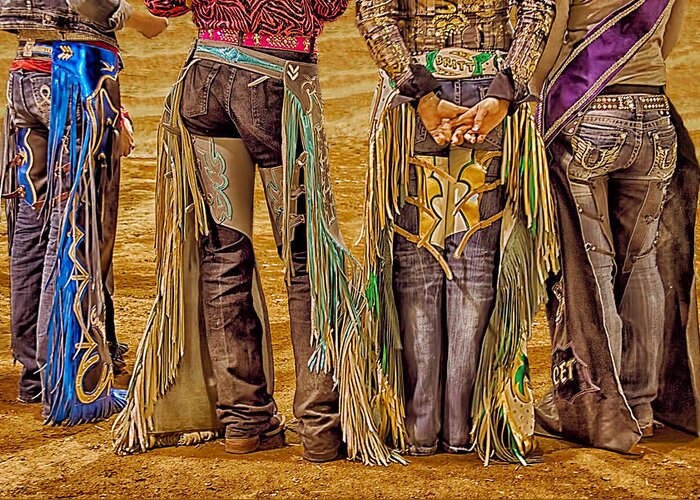 Rodeo Queen Greeting Card featuring the photograph Rodeo Royalty by Priscilla Burgers