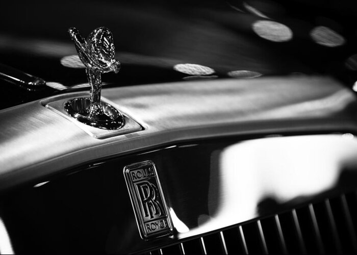 Phantom Drophead Coup� Greeting Card featuring the photograph Rolls Royce by Sebastian Musial