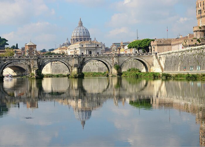 Arch Greeting Card featuring the photograph Rome by Madzia71