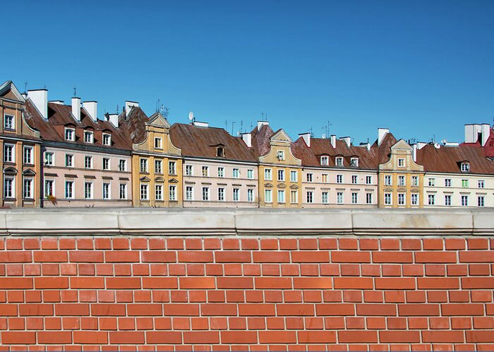 Tranquility Greeting Card featuring the photograph Rule Of Thirds | Lublin Old Town, Poland by Stefan Cioata