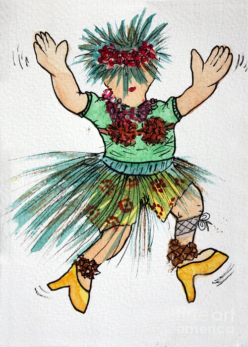 Water Colour Greeting Card featuring the photograph Sales Fairy Dancer 2 by Terri Waters