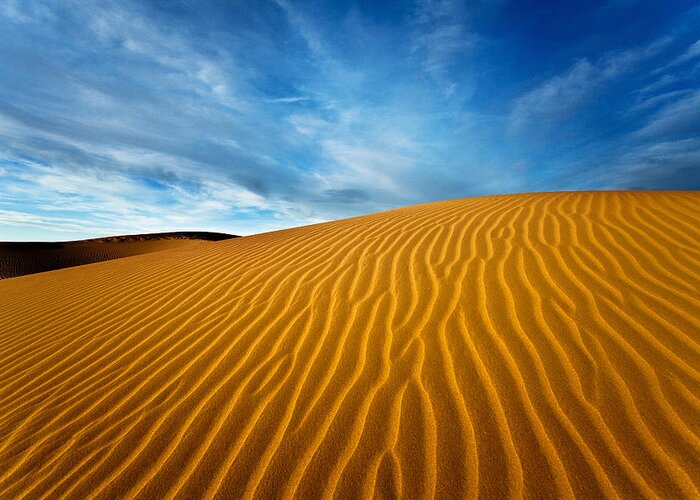 Death Valley Greeting Card featuring the photograph Sands of Time by Darren White