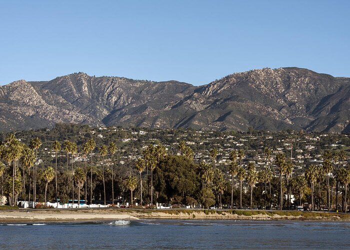 Santa Barbara Greeting Card featuring the photograph Santa Barbara by Carol M Highsmith