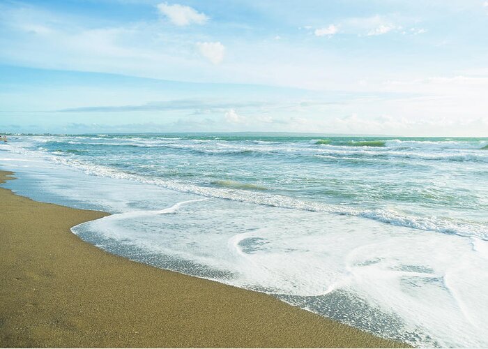 Scenics Greeting Card featuring the photograph Seminyak Beach, Bali by John Harper