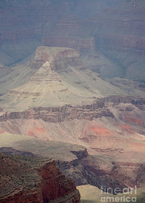 Grand Canyon Greeting Card featuring the photograph Shadows In the Canyon by Veronica Batterson