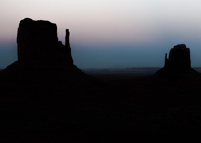 Arizona Landscape Greeting Card featuring the photograph Shadows of Monument Valley by Gregory Ballos